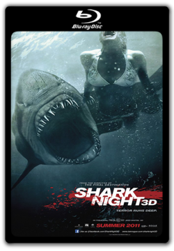 Shark Night (2011) BRRip 420p 300MB Dual Audio