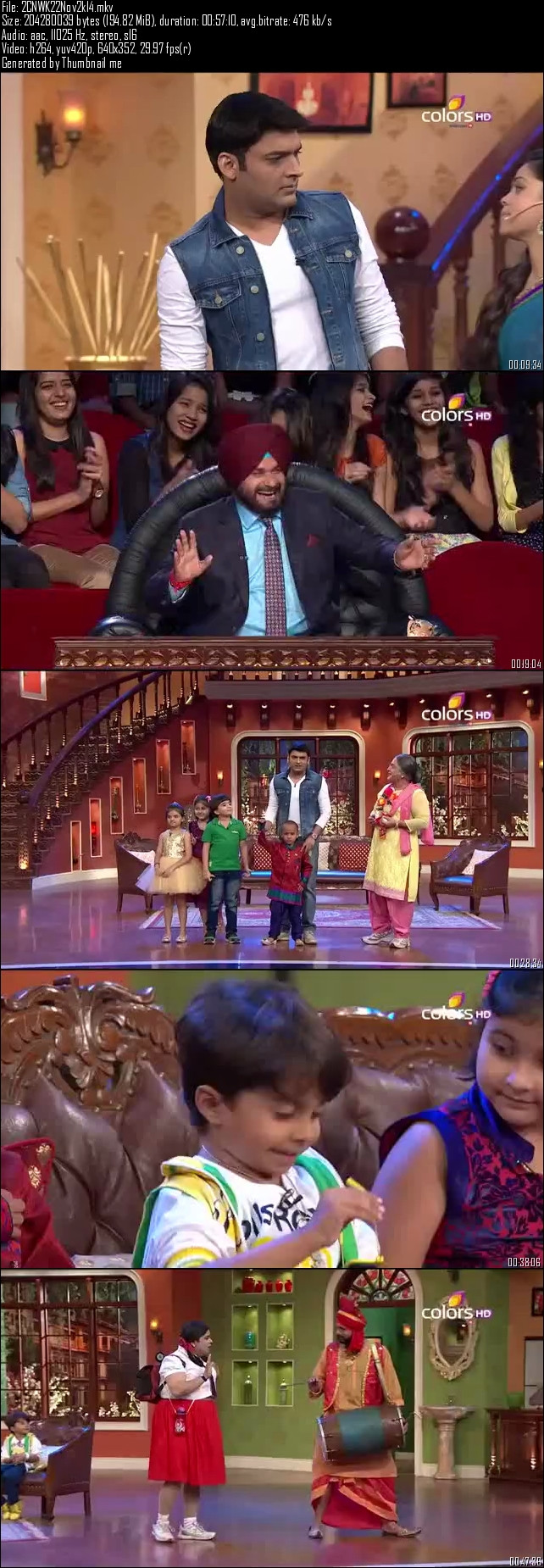 Comedy Nights With Kapil 22nd November (2014)