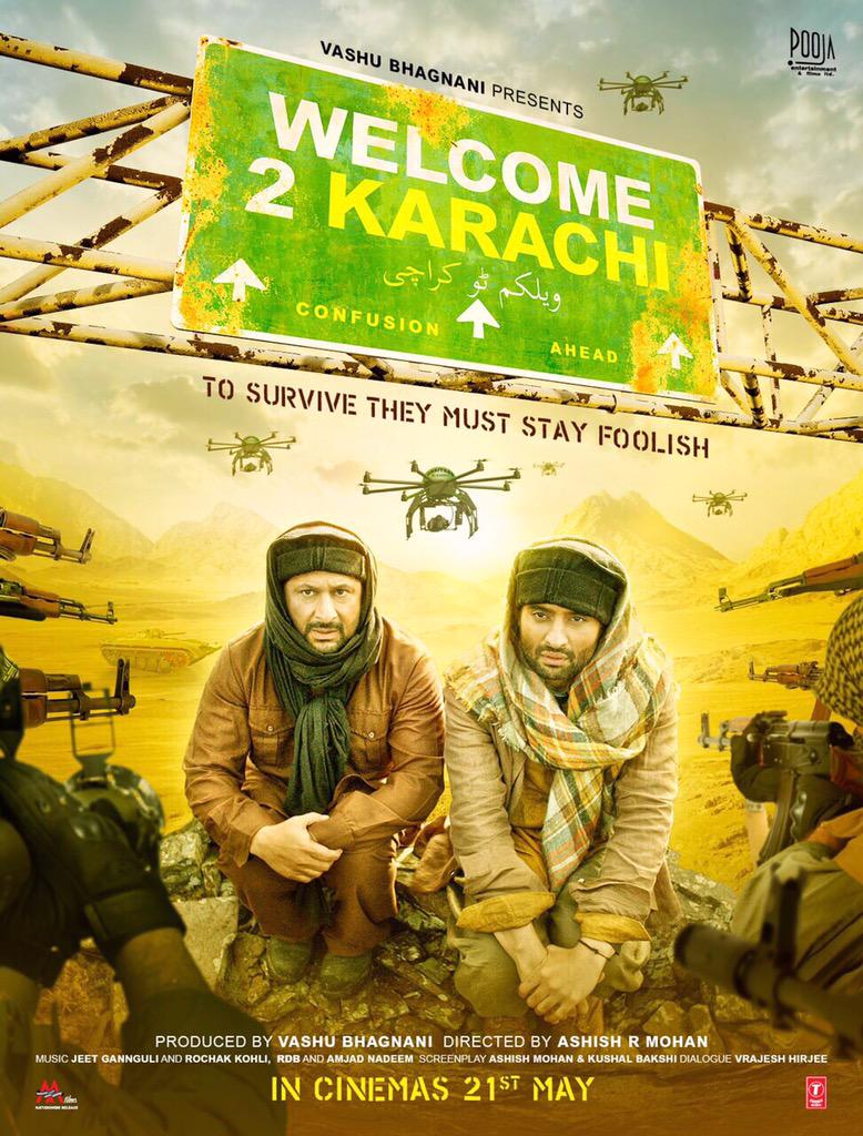 Welcome 2 Karachi (2015) Hindi 400MB 480p