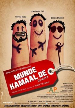 Munde Kamaal De (2015) Punjabi Movie 250MB 480p