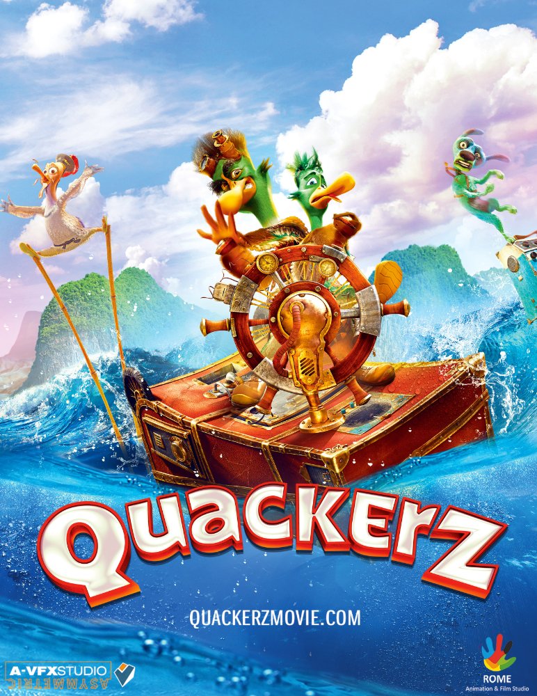 Quackerz 2016 English BluRay 720p