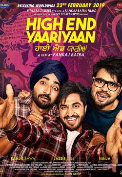 High End Yaariyaan (2019) Punjabi 300MB HDTVRip 480p x264