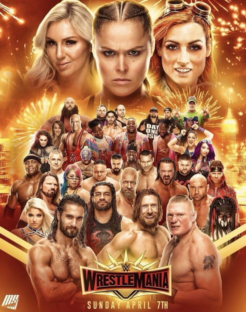 WWE Wrestle Mania 35